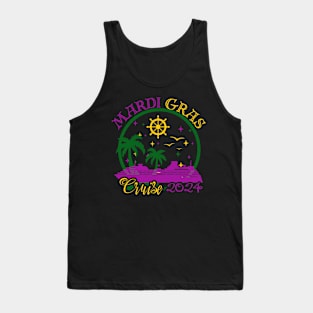 Mardi Gras-Cruise 2024 Tank Top